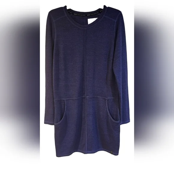 Marc New York - Fitted Knitted Sport Sweater Scoop Neck Dress​​​​​ - Picture 2 of 7